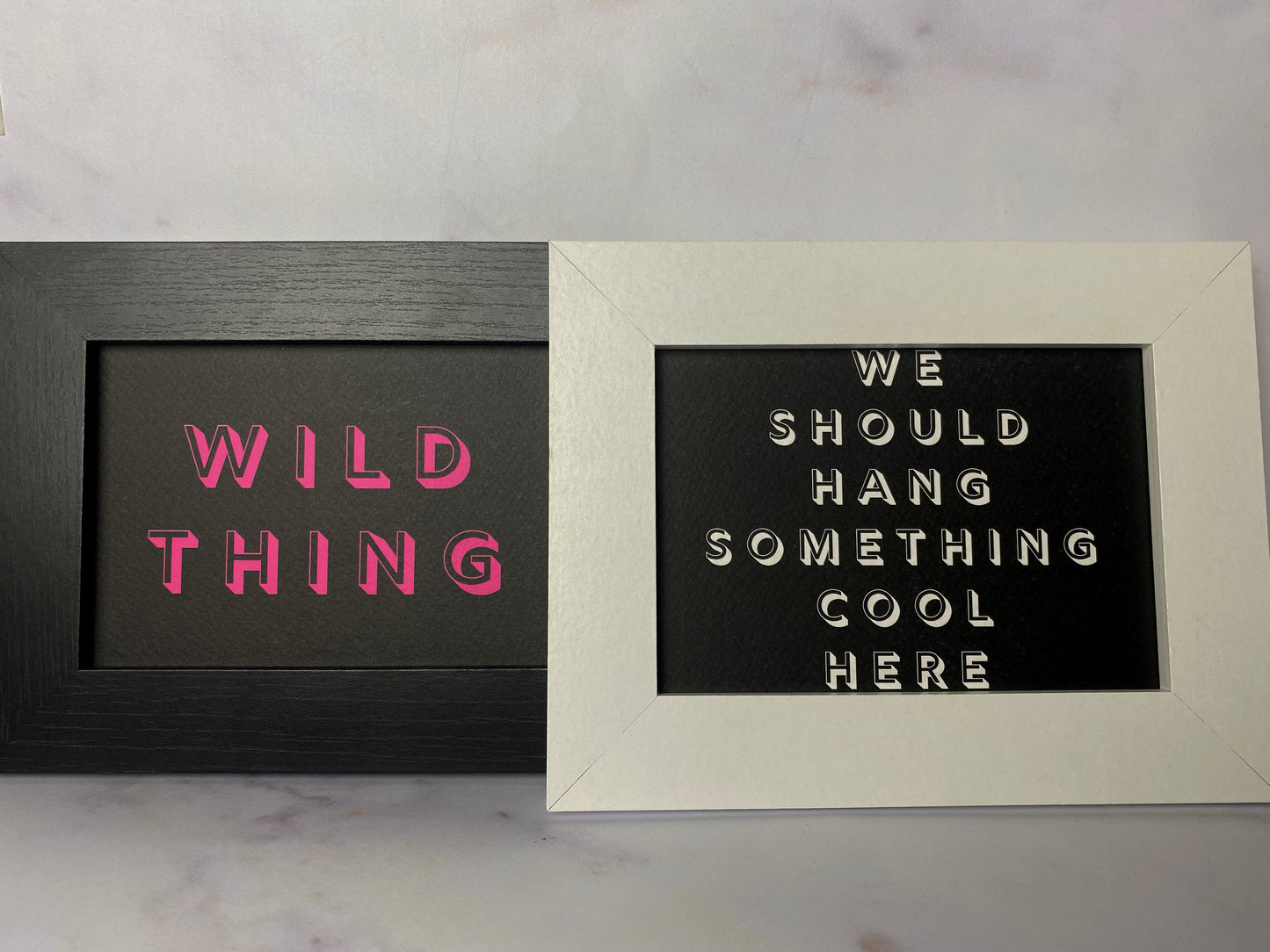 We Should Hang Something Cool Here Mini Print