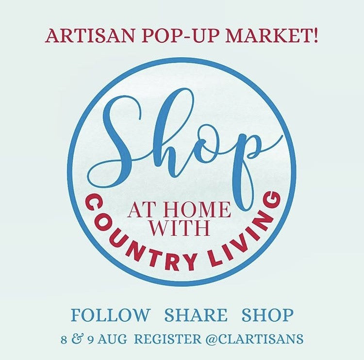 Country Life artisan pop up market this weekend!