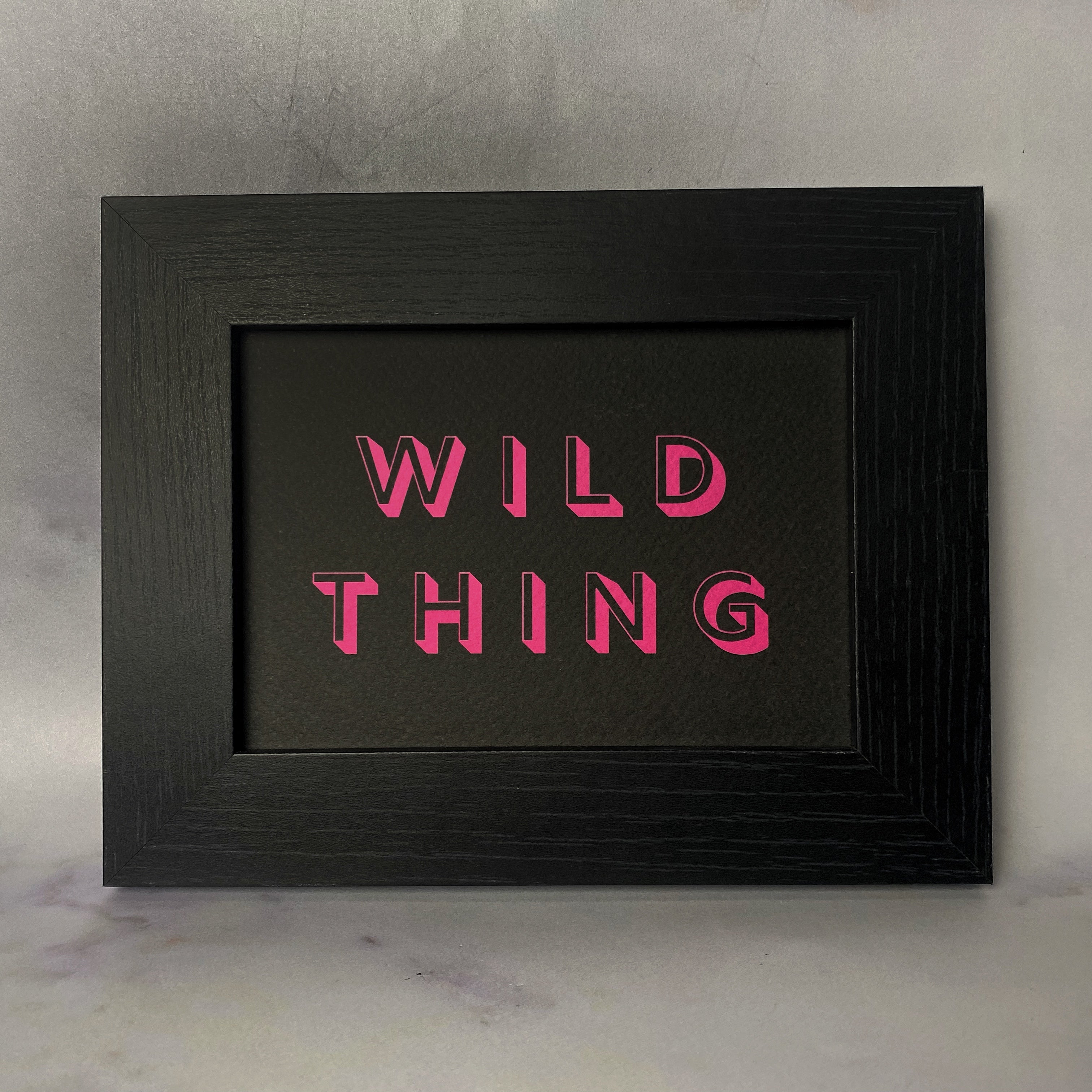 Wild Thing Mini Print